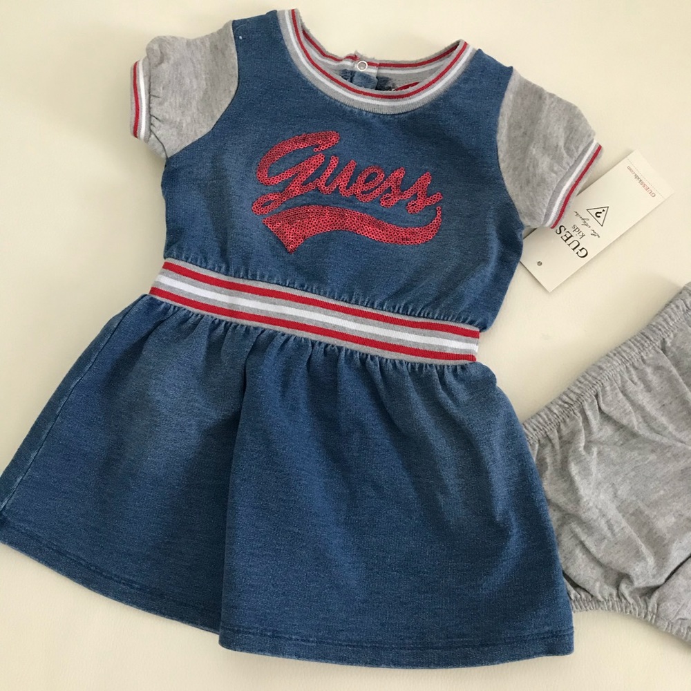 Guess cute jeans sequin dress - Picture 5 of 5